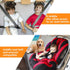 Bark Lover Dog Back Seat Cover Protector, Waterproof Dog Car Seat Covers, Nonslip Backseat Protection for Dogs