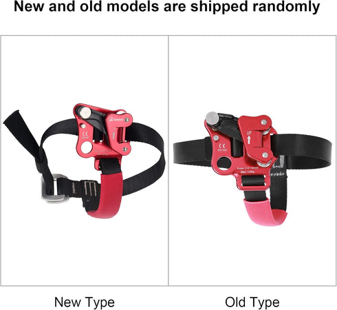 VBESTLIFE Life Aviation Aluminum Alloy Left/Right Foot Ascender Riser for Outdoor Rock Climbing (Right Foot