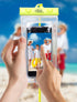 Jokari Waterproof Floating Phone Case with Neck Strap and Emergency Whistle. Use Touchscreen and Bluetooth in Pouch, Keep Your Phone Dry and Stay Safe on Boating Adventures (1)