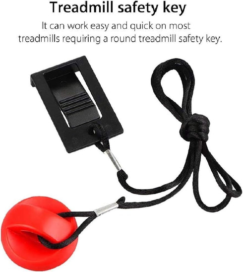 Treadmill Universal Safety Key for Most NordicTrack, Proform, Image, Weslo, Reebok, Epic, Golds Gym