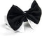 Platinum Pets Formal Dog Bow Tie Collar, Black & White