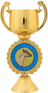 6 1/2" Dairy Goat Gold Cup Trophy, Custom Dairy Goat Award Trophy, Engraving Included