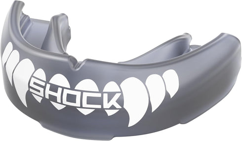 Shock Doctor Mouth Guard for Braces - Upper Teeth Protection, Instant Fit, Adult & Youth Sizes