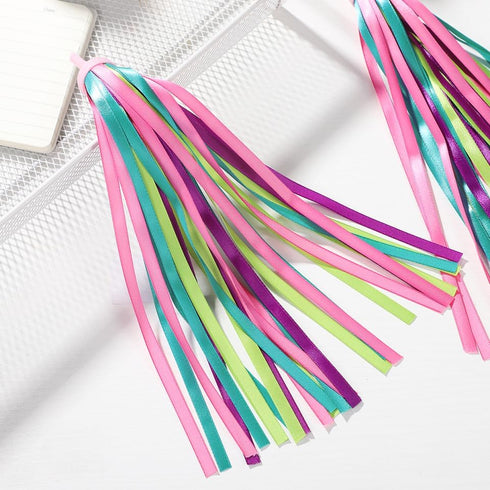 Gadpiparty Bike Streamers for Girls, Bike Tassels Streamers, for Children S Bicycles Fits Most Handlebars Fun