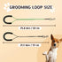 Pet Grooming Loops Dog Grooming Supplies, Pet Belly Loop Restraint No Sit Haunch Holder for Pet Dog Grooming Arm and Table, Stainless Steel Sturdy Noose Loop Dog Supplies for Small Medium Large Dogs
