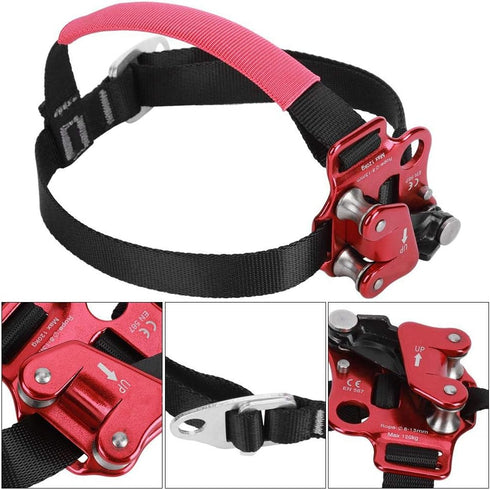 VBESTLIFE Life Aviation Aluminum Alloy Left/Right Foot Ascender Riser for Outdoor Rock Climbing (Right Foot