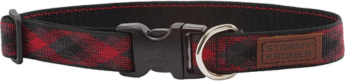 Stormy Kromer The Pet Collar, Plaid Pet Accessory with Nylon Webbing
