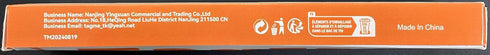 TagME Reflective Nylon Dog Collars - Adjustable Classic Pet Collar with Quick Release Buckle for Small Dogs, Orange