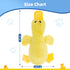 Mihachi Plush Squeaky Dog Duck Toys - Interactive Stuffed Pet Toy for Medium and Large Dogs