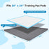 24 24 4 Puppy Pad Holder, x Dog Pee Pad Holder Tray with Magnetic Clips, No Spill Raised Edge Indoor Silicone Dog Potty