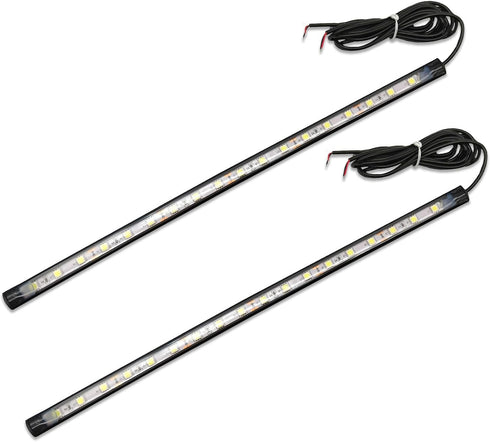 2Pack Boat Interior Lights, Waterproof Navigation Lights Marine LED Lights with Adhesive Boat Deck, Cockpit Lighting