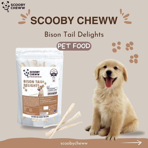 30 Pack, 100% 30 Beef Cow Tails for Dog Chews, High Protein Dog Treats, Natural Pet Treats, Long Lasting Chew for Dogs
