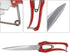 Professional Stainless Steel Sheep Shear: Heavy Duty Safety Sheep Wool Scissor for Grooming Dogs, Cats, and Sheep