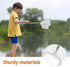 3D Stainless Steel Fish Net for Aquarium with Extendable Handle, Fine Mesh Shrimp Landing Net, Small Fish Tank Catching