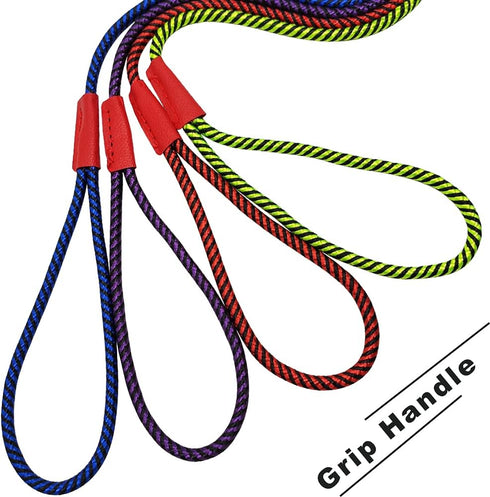 MayPaw Dog Leash Rope Slip Lead, 1/4"-5Ft Sturdy Nylon Puppy Leash for Small & X-Small Dogs
