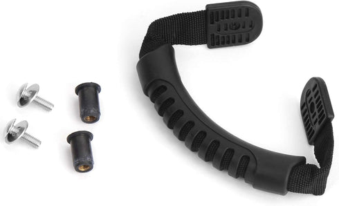 LIXADA 4 Pcs Black Kayak Canoe Boat Side Mount Carry Handles, Paddle Park Handles and Hardwares
