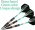Soft Tip Darts Set 18/20 Grams, Professional Plastic Tip Darts with Brass Barrel, Aluminum Shafts, 50 Rubber O-Rings