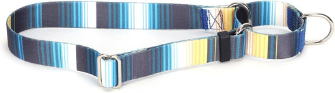 Weimostar Martingale Collar for Dogs, Heavy Duty Adjustable Buckle, No Pull Soft Nylon Puppy Collar for Small Medium