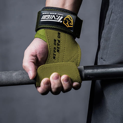 Wrist Straps for Weightlifting, Maximum Grip Support Lifting Deadlift Strap & Weight Lifting Grips Gloves