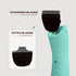 Trimmer, Cordless Pet Grooming Kit for Dogs & Cats, Quiet & Powerful Motor Paw & Face Lightweight Clipper, Dopamine