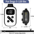 PetJoy Bark Collar with Remote, Shock and Training Collar Combo for Large Dogs, Auto Bark Collar with 2800 Ft Range