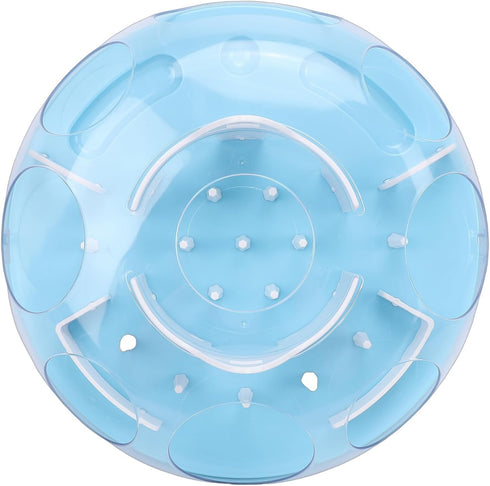 HEEPDD Interactive Cat Puzzle Feeder, Slow Feeder Toy for Dogs and Cats with Adjustable Food Outlet, Fun Pet Enrichment