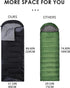 Sleeping Bags for Adults, Lightweight Waterproof Cold Weather Sleeping Bag for Camping and Hiking