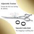 6" Hair Cutting Scissors, Professional Curved Grooming Scissors for Small Dogs, Cats & Hairstyle Barber Haircut Shears