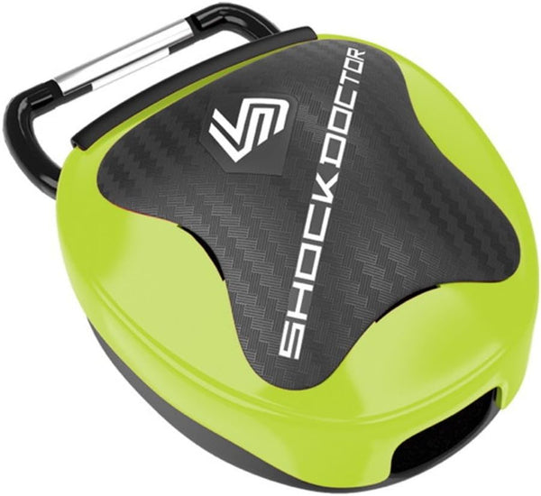 Shock Doctor Ventilated Mouth Guard Case - Universal Storage for Adult & Youth Mouthguards
