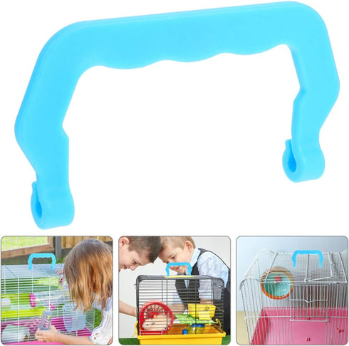 10pcs Pet Cage Handles, Portable Plastic Replacement Handles for Pet Cage Carrier