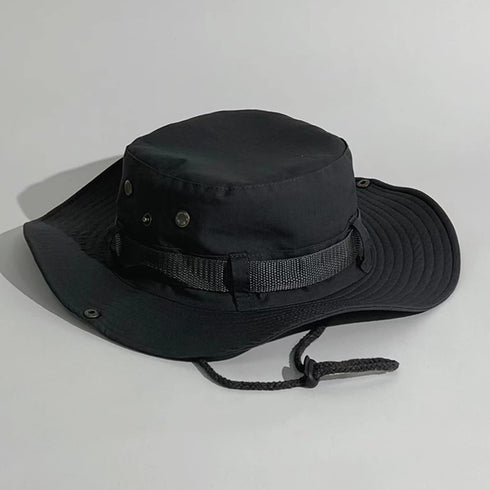 YOLAI Mens and Womens Outdoor Mountaineering Cap Sunscreen Wide Brim Bucket Hats Foldable Roll Up Sun Hats Visors