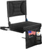 KENSOSO Extra Wide Stadium Seat with Back Support | Adjustable High Back &