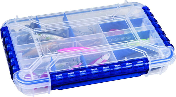 Flambeau Outdoors Ultimate Waterproof Tuff Tainer Fishing Tackle Box, Includes Zerust Dividers, Varying Compartments