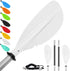 Kayak Paddle - 88in 4 Pieces Heavy Duty Aluminum Alloy Boat Oars, Adjustable Fishing Kayak Paddle