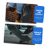 5pcs Toddmomy Non Slip Grip Tape Sheets for Skateboards and Fingerboards Easy to Apply Adhesive Backing