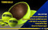 PetSport Yellow Tennis Ball Dog Toys, 24 Pack Medium (2.5") Non-Toxic Felt & Rubber Tuff Balls