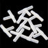 10pcs 3 Way Air Line Connector for Aquarium Fish Tank Airline Tee Valve Pump Tube, White