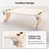 JTL-ADMCW Hammock Cat Sill Window Perch Sturdy Solid Wood Frame for Large Cats Easy to Assemble&Adjust Bed Windowsill