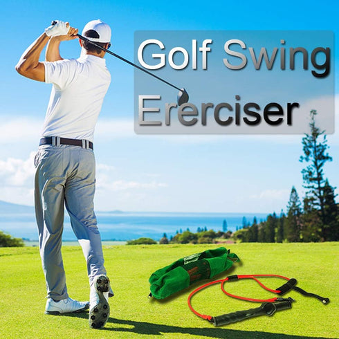 KIKIGOAL Golf Exerciser Resistance Bands Exercise Fitness or Pilates Workout Gym Sports Swing Cord by KIKIGOAL