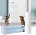 KEBE Clear Premium Heavy Duty Door Scratch Protector, 63 in X 7.9 in, Furniture Wall Shield for Dog Cat Scratching