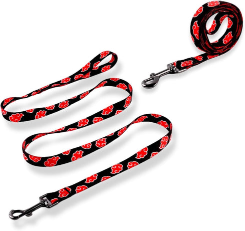Anime Dog Leash and Collar Set - Anime Themed Leash for Small Animals, Includes Costume and Pet Leash (Cloud Design)