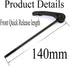 RuiLing 1 Pair Black Quick Release Bolt Lever Axle Set for Front and Rear MTB Bicycle Wheel Hub Accessories