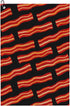 Cghjklzxv Tasty Bacon Strips Quick Dry Golf Towel with Carabiner - 24"X16" Absorbent