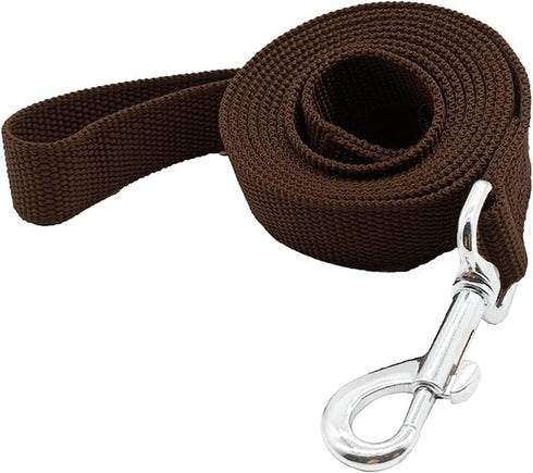 Strong Nylon 16 Feet Long Dog Leash, 1 Inch Wide for Medium Large Dogs