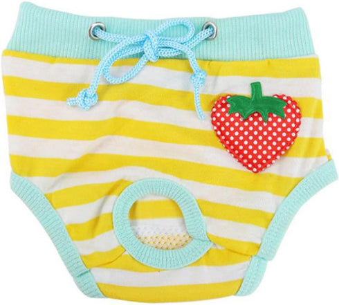MERRYHAPY Comfortable Pet Safety Pants for Dogs and Cats Washable Dog Diapers with High Absorbency Sanitary