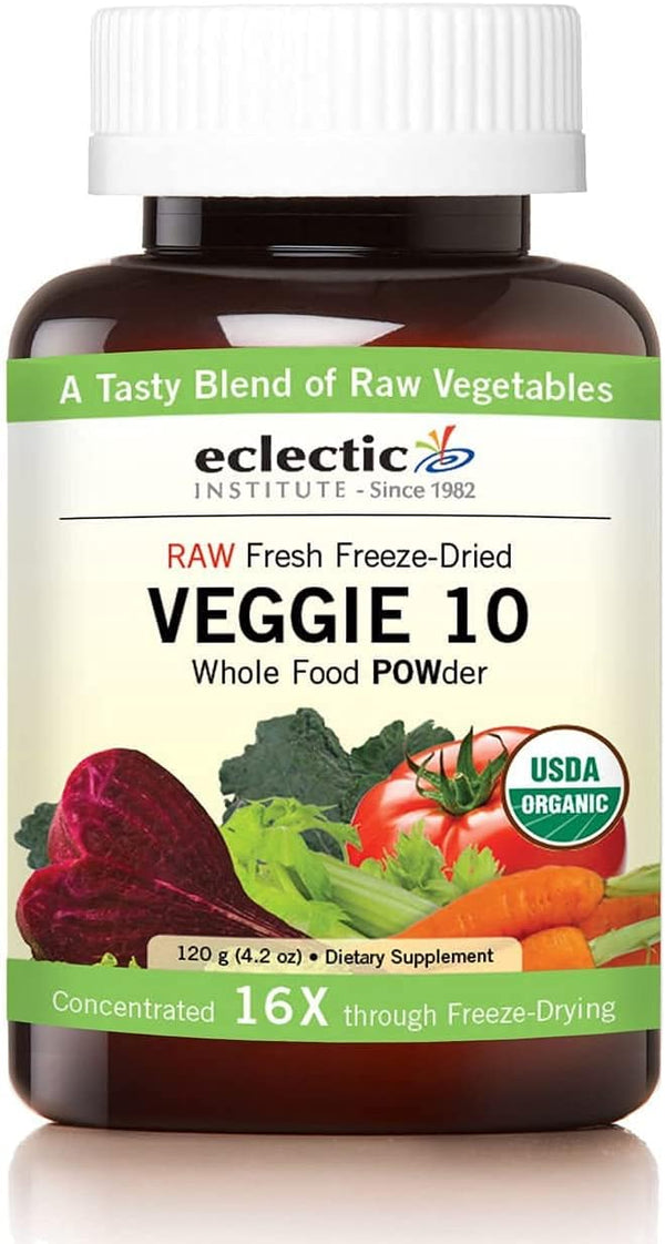 Eclectic Herb - Veggie 10 Powder | Nutritional Support for Overall Health