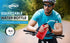 Pro Impact Squeezable Water Bottle with Bendable Long Straw - 35.5 Oz. LDPE BPA Free for Hydration
