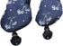 Golf Club Head Covers 3 Pack | Waterproof Cloth Head Covers for Driver/Fairway Wood/Hybrid Fit All Brands