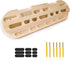POWER GUIDANCE Rock Climbing Hangboard Wooden Hand Grip Strengthener Forearm Exerciser for