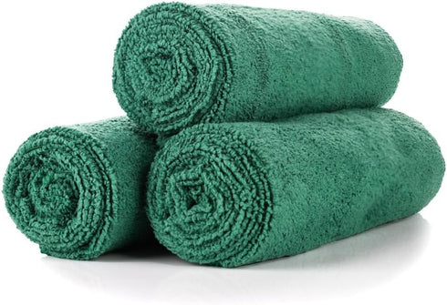 320gsm, 16in 27in, (3-Pack) The Rag Company - Sport & Workout Towel - Gym, Exercise, Fitness, Spa, Ultra Soft, Super
